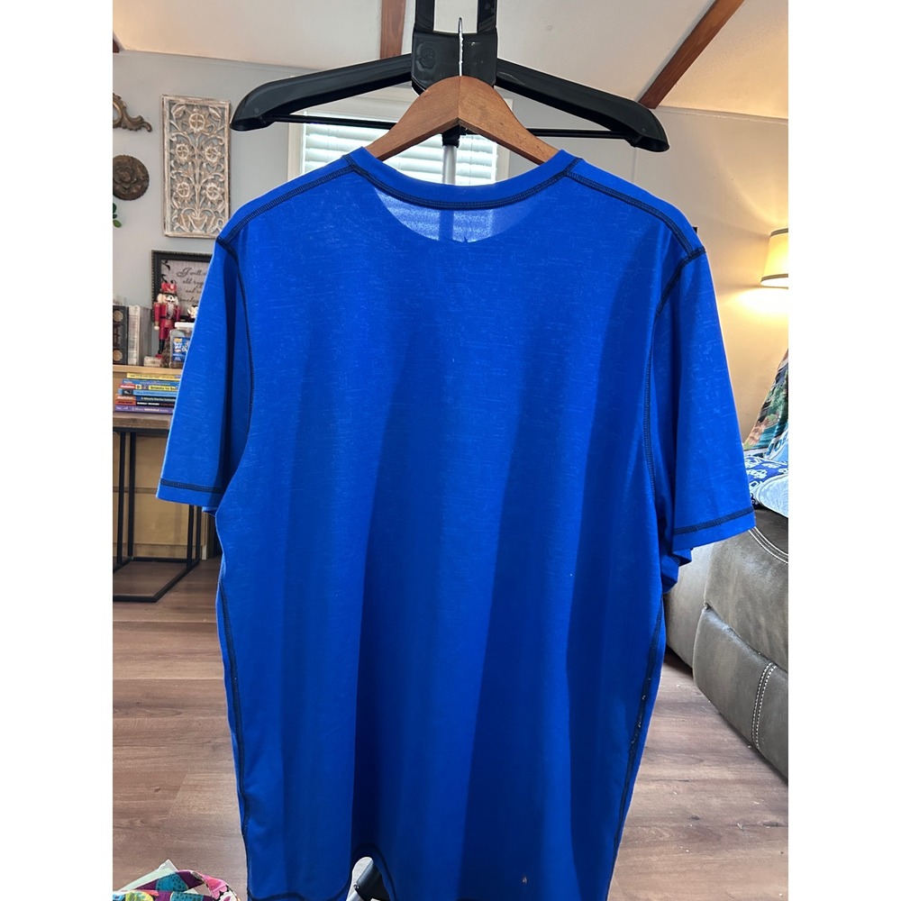 Nike Dri Fit Men's Royal Blue Athletic T Shirt Size XL‎